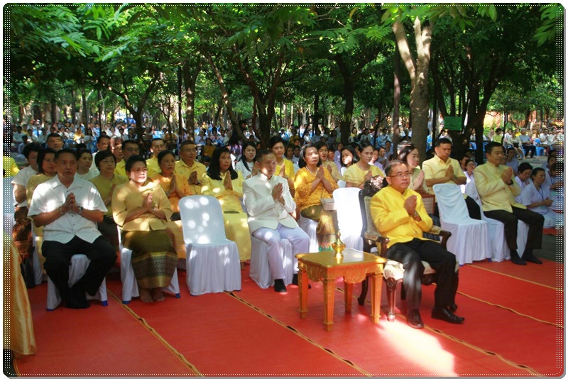 ﻿กระทรวงยุติธรรมร่วมพิธีสมโภชน์ผ้าพระกฐินพระราชทานกระทรวงยุติธรรมและตักบาตรพระสงฆ์ ประจำปี 2562 ณ วัดชลประทานรังสฤษดิ์ พระอารามหลวง  